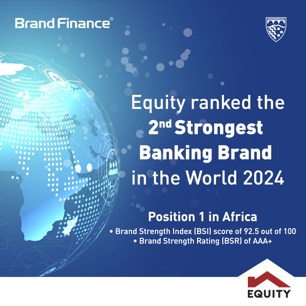 equity ranked the 2nd strongest banking brand in the world